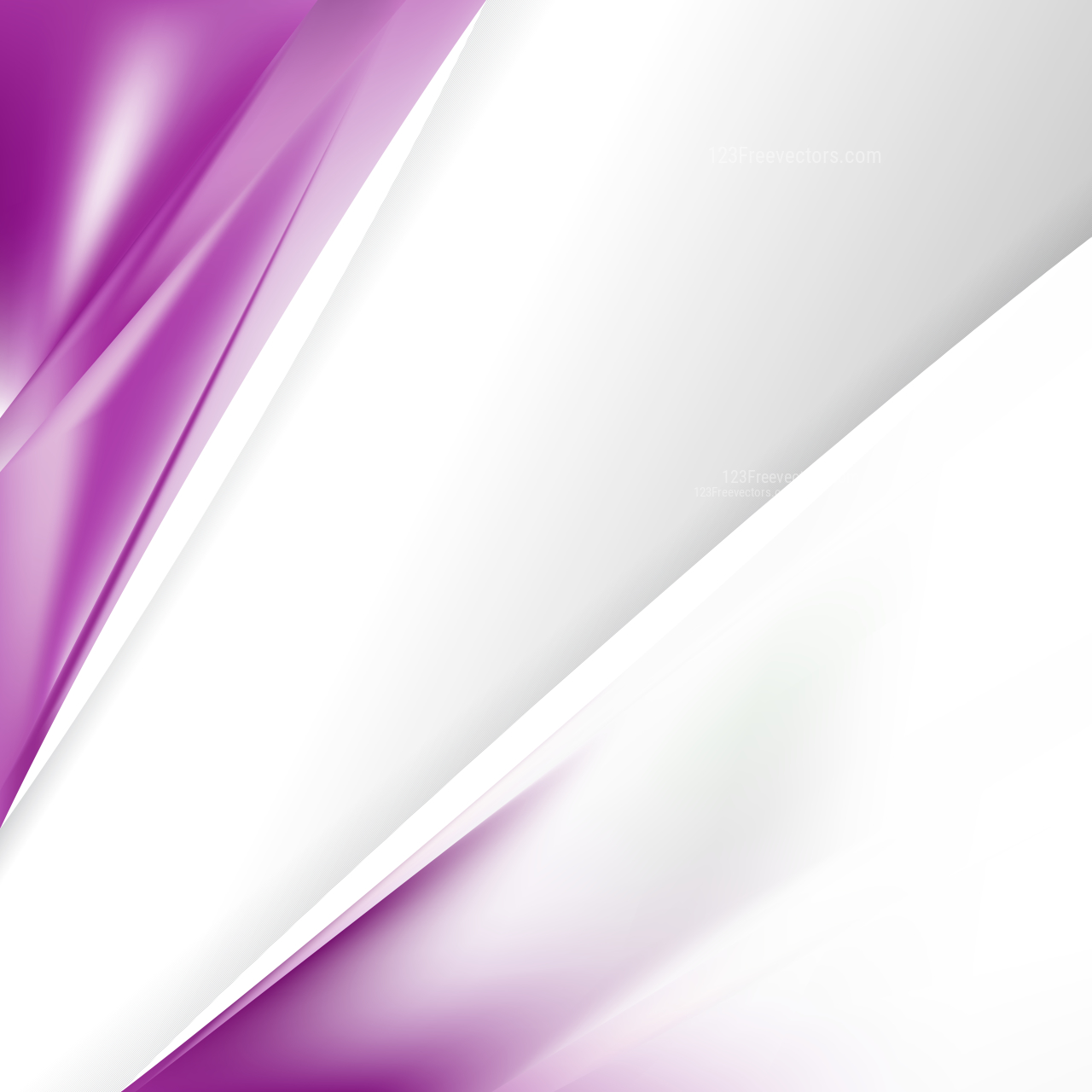 Purple and White Brochure Design Image