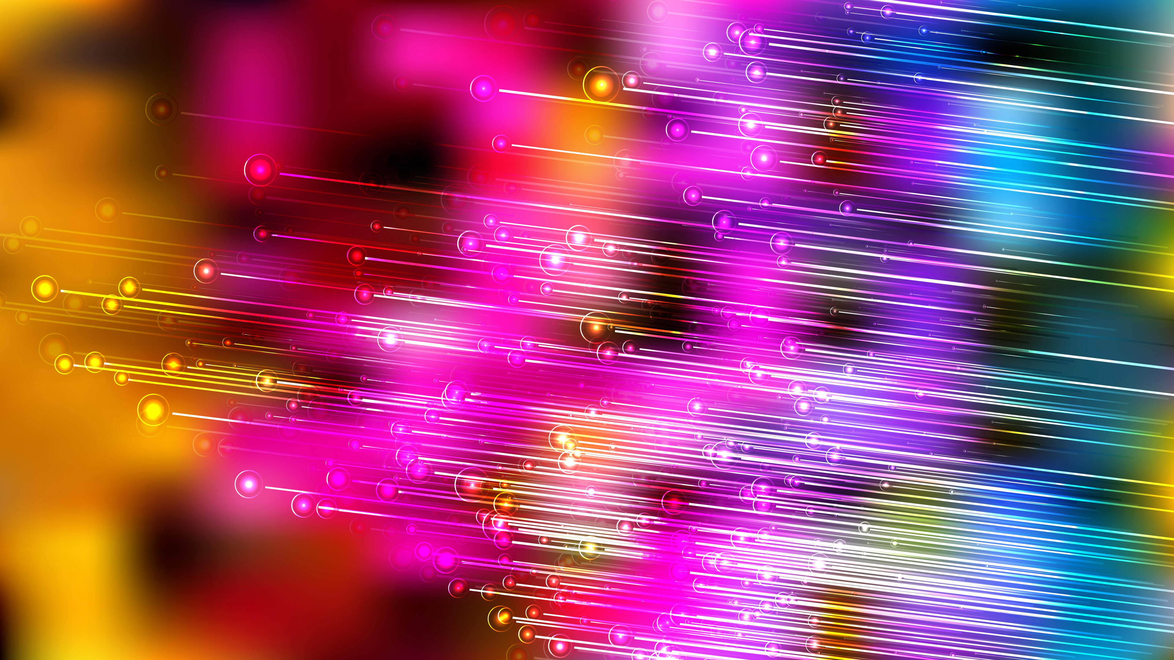 Abstract Neon Lines