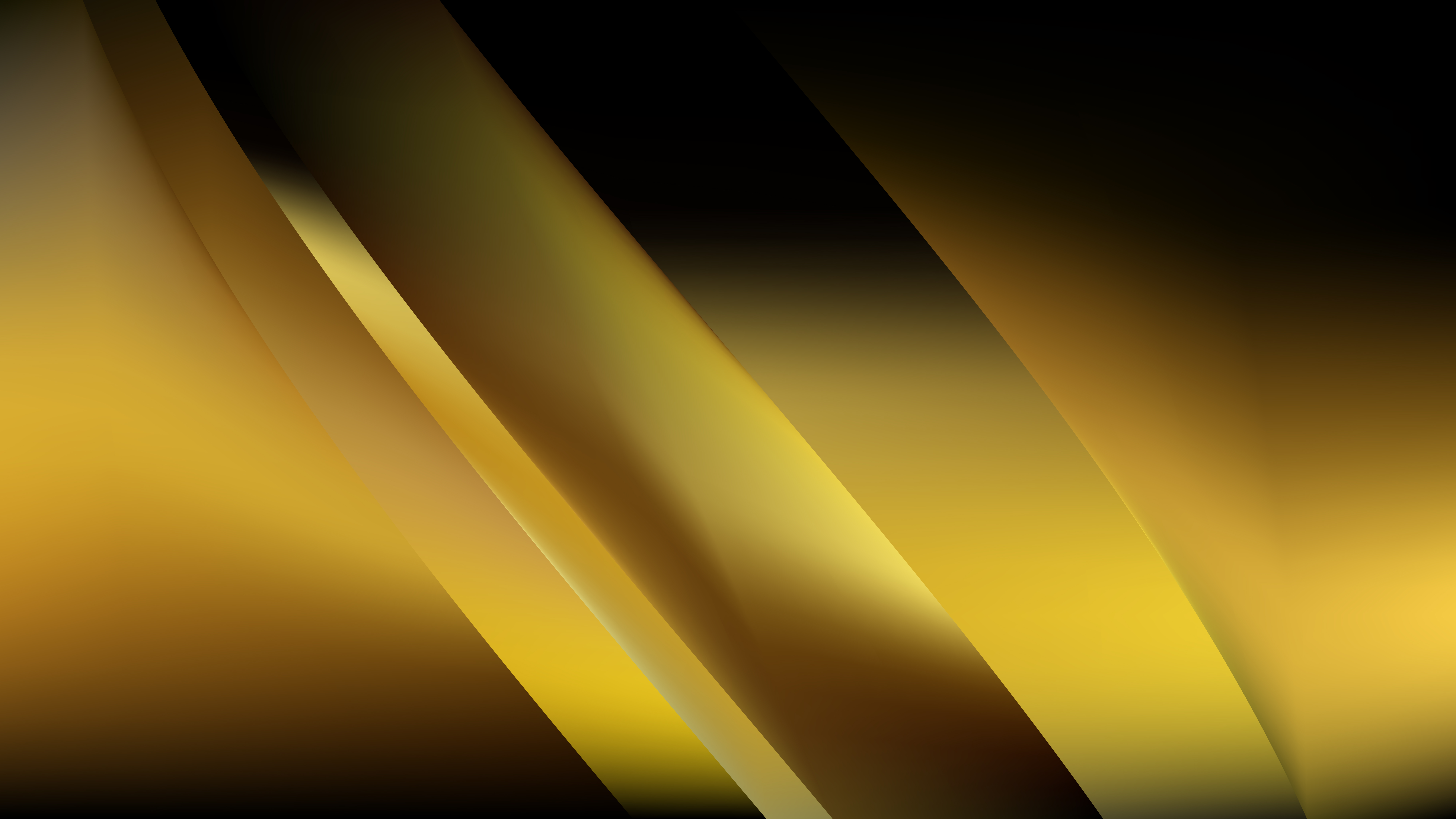 Free Abstract Black and Gold Background Design