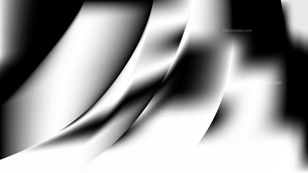 Abstract Black and White Background Design