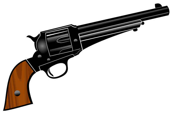 Pistol Vector Clipart