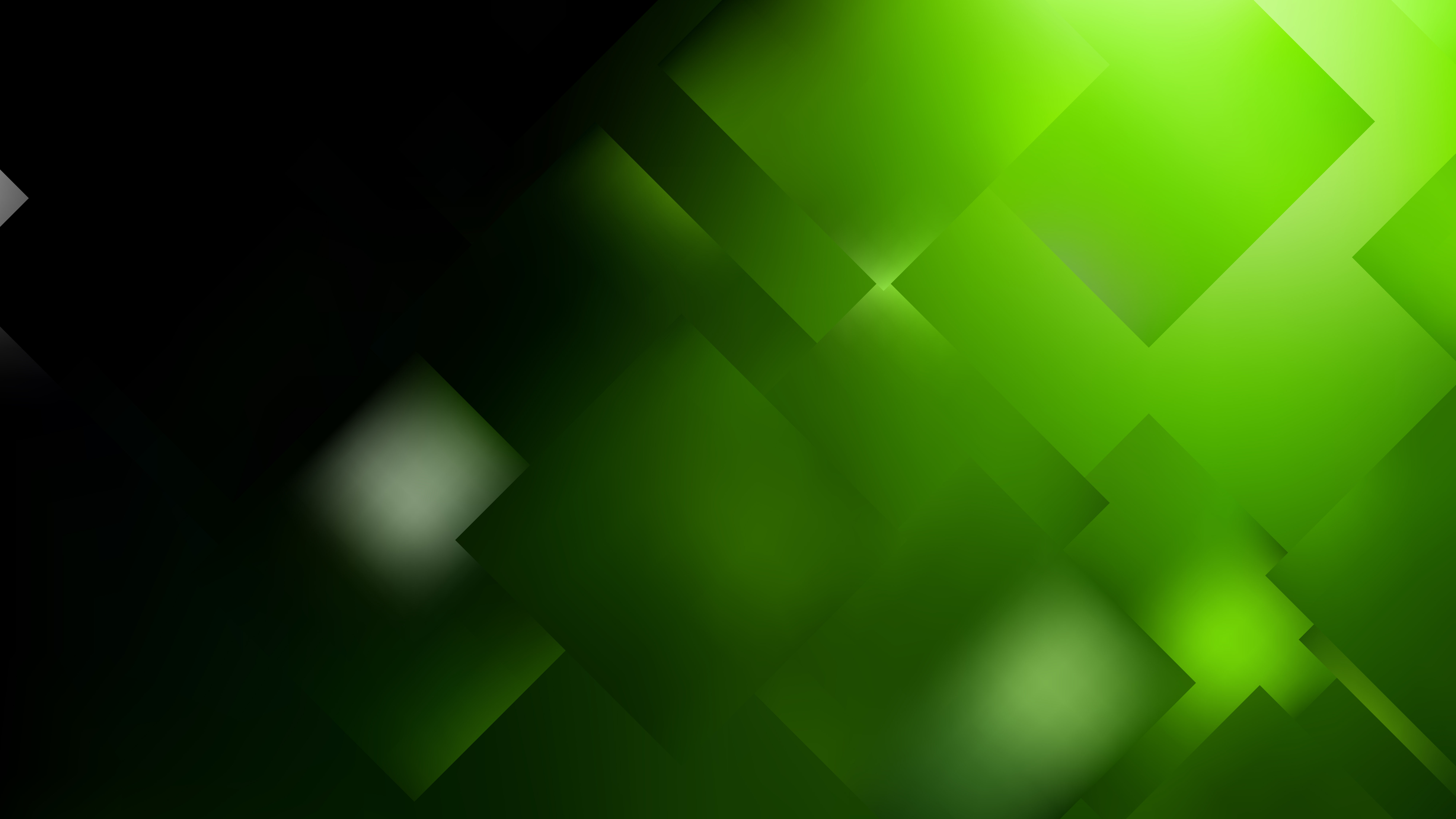 Free Abstract Green and Black Background Design