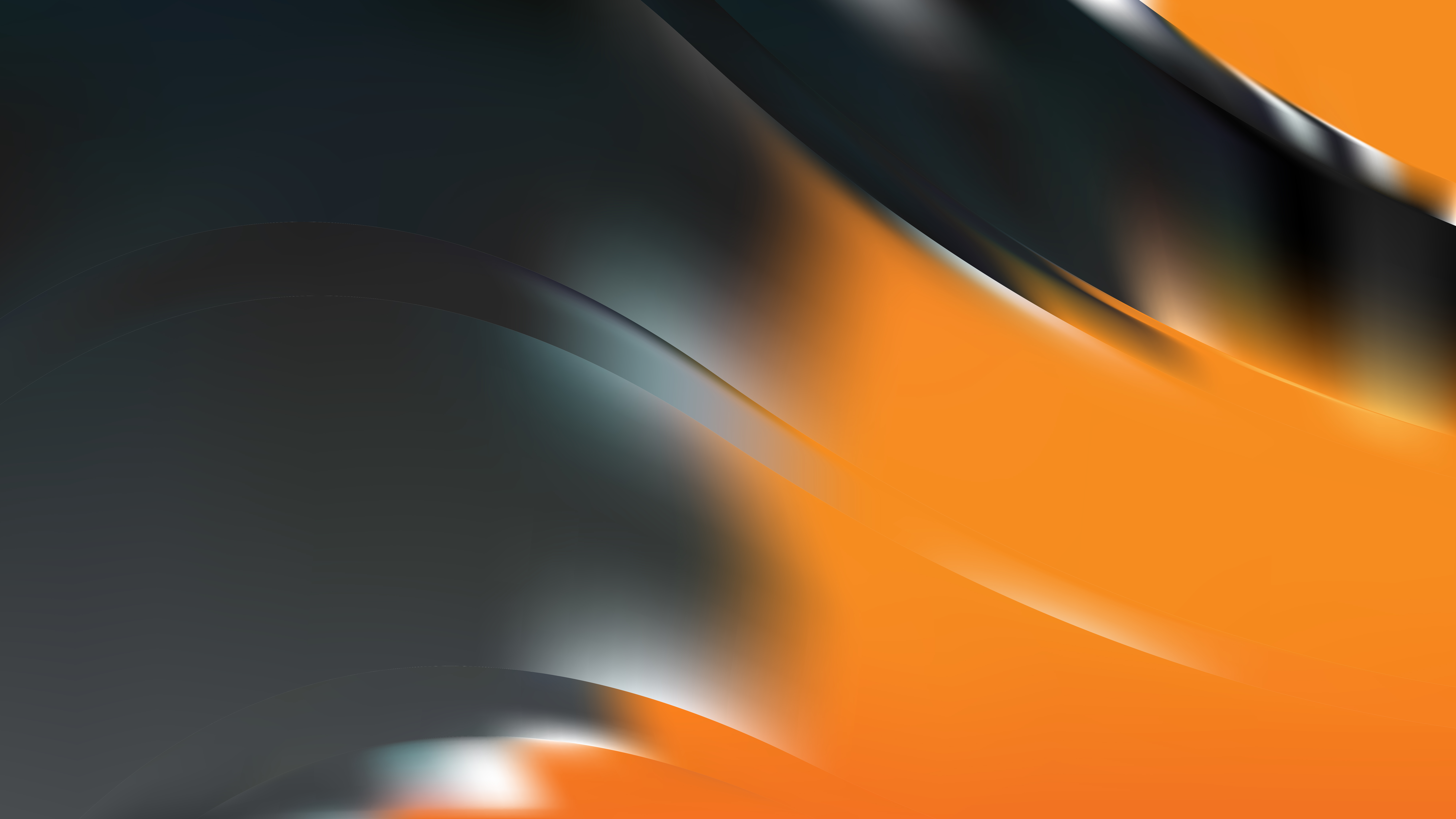 Free Orange and Black Background Vector Image