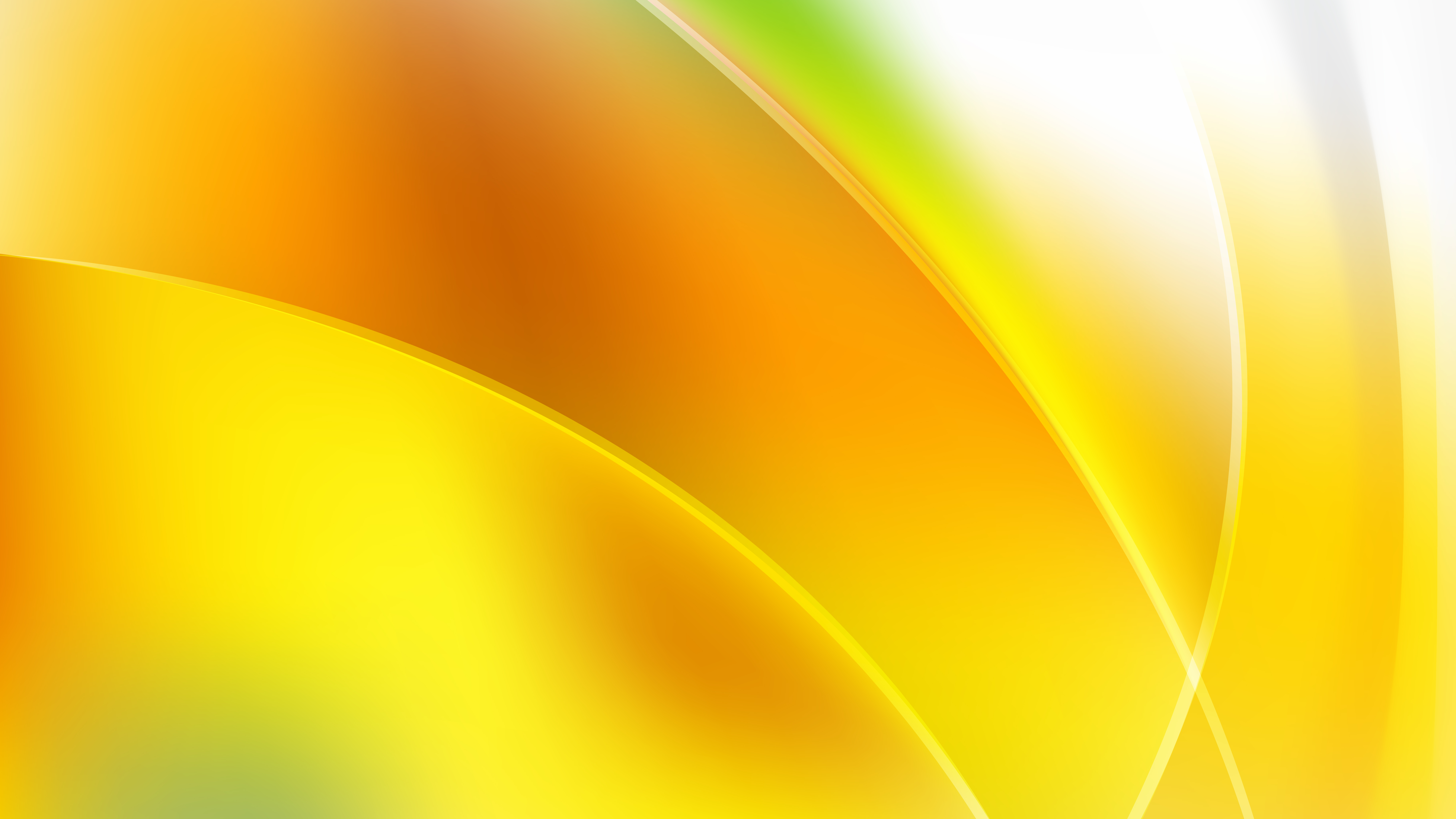 Free Abstract Orange White and Green Graphic Background
