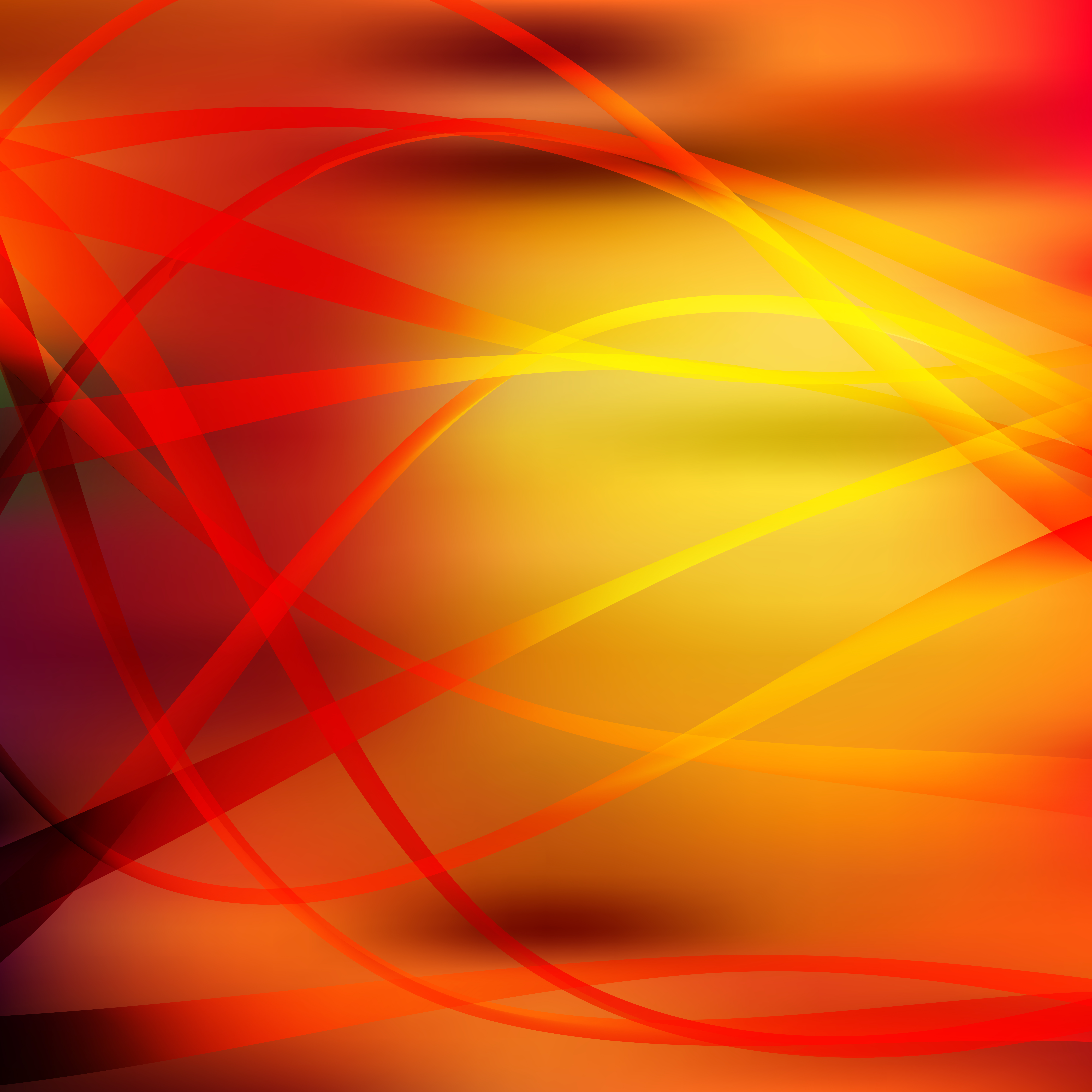 Free Red and Yellow Background Vector Image