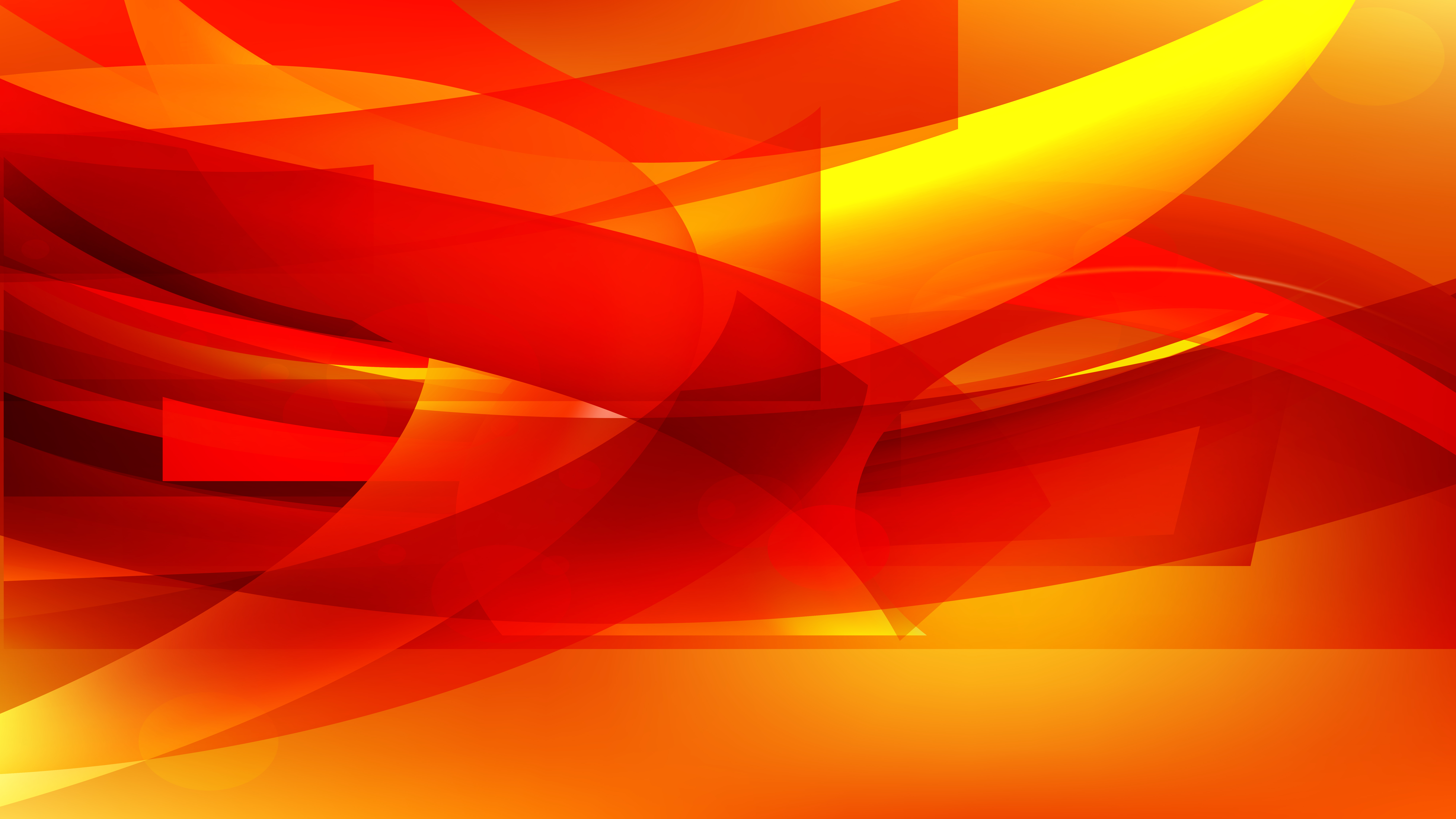 Free Abstract Red and Yellow Background Vector Illustration