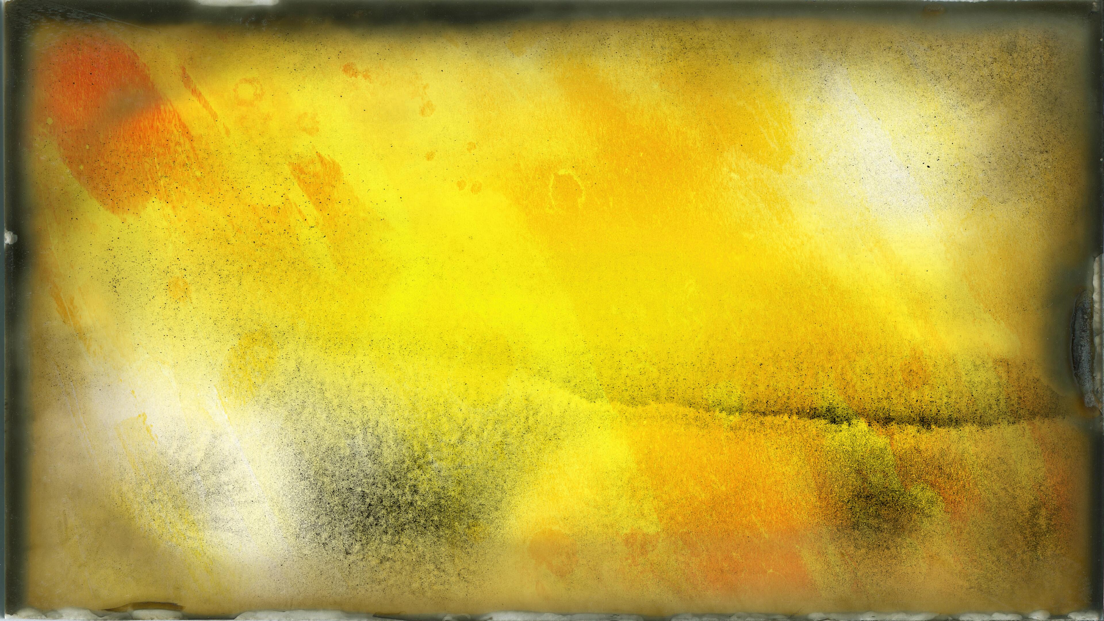 Dark Orange Grungy Background Image