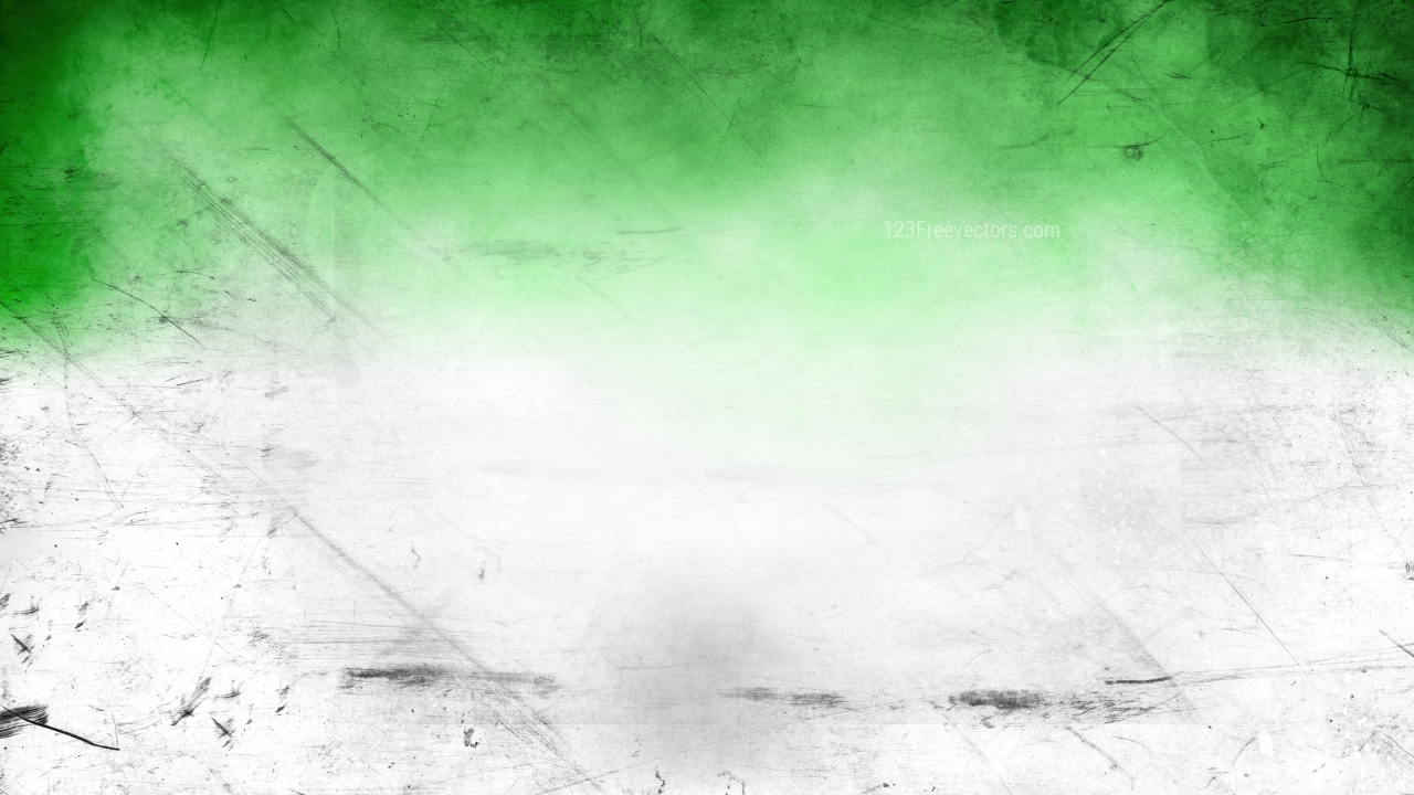 Green and White Grunge Texture Background