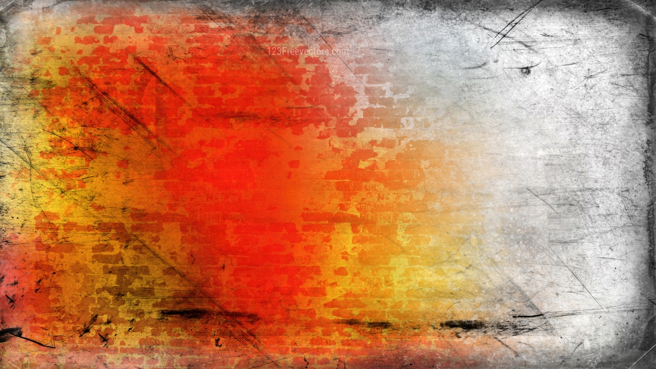 Orange and Grey Grunge Background
