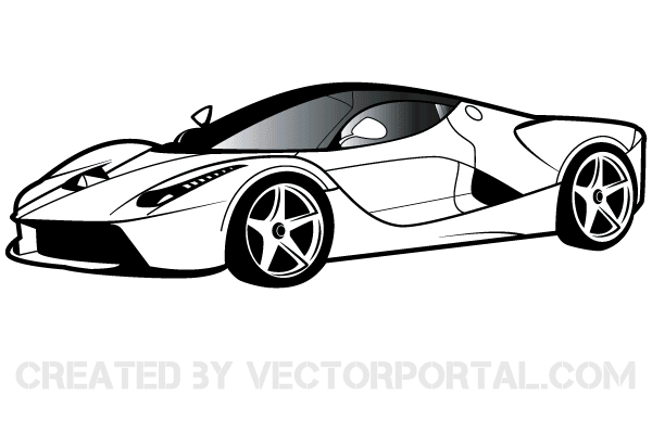 Ferrari Clipart Free