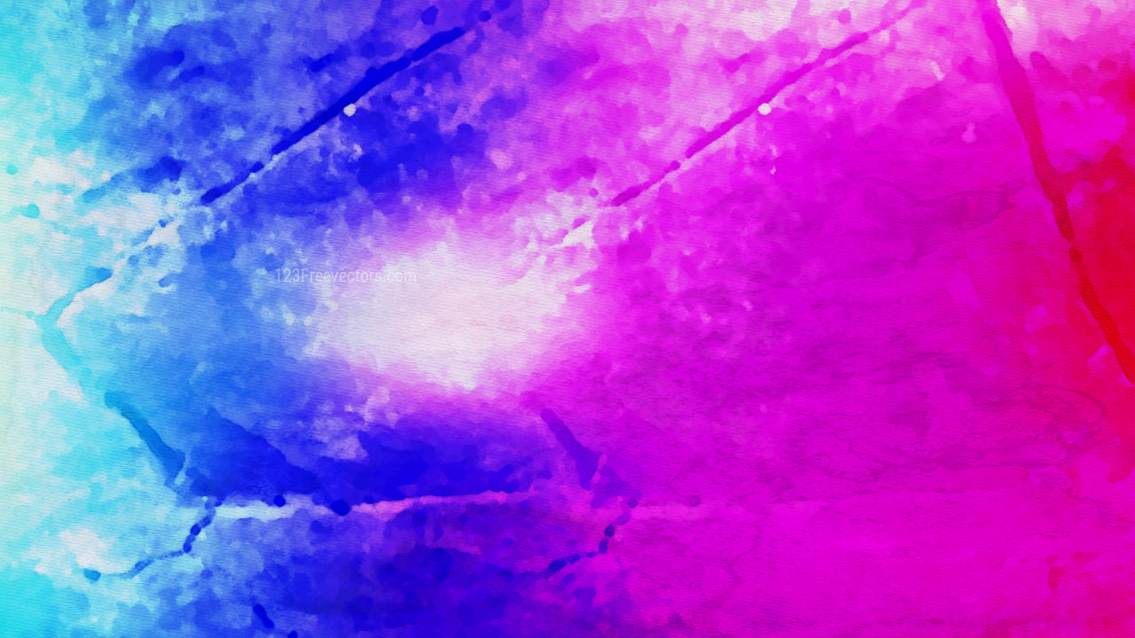 Blue and Purple Watercolor Background Texture Image
