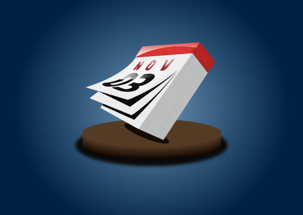 Free Calendar Vector Icon