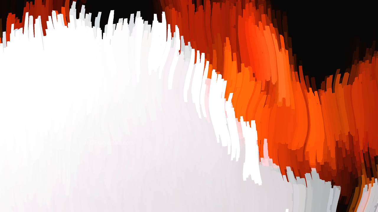 Orange Black and White Background Design