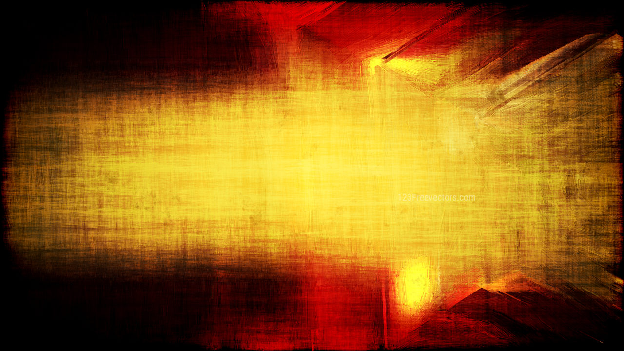 Black Red and Yellow Abstract Texture Background Design
