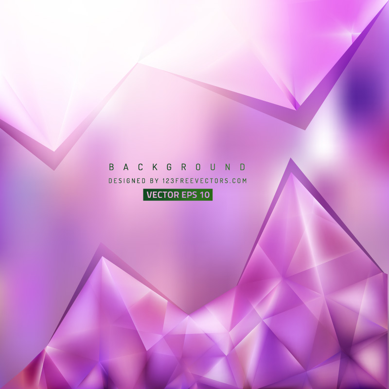 Abstract Light Purple Triangular Background