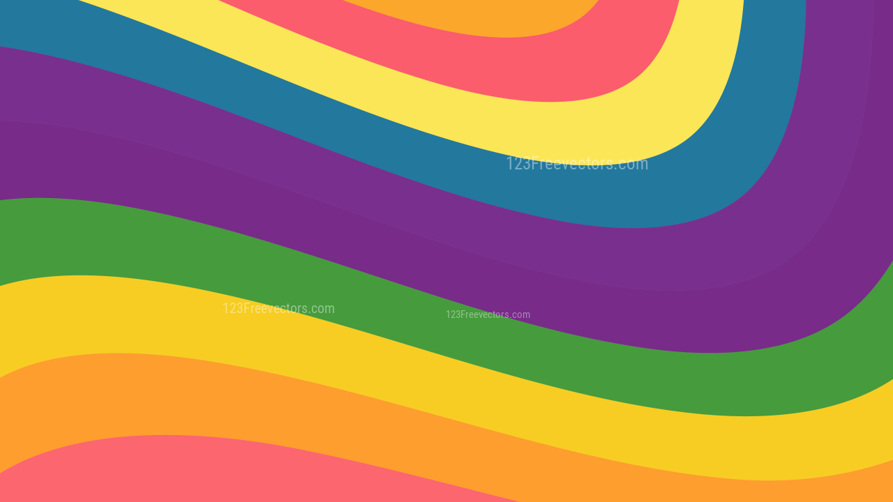 Colorful Curve Background Stock Illustration - Download Image Now - In A  Row, Striped, Colors - iStock