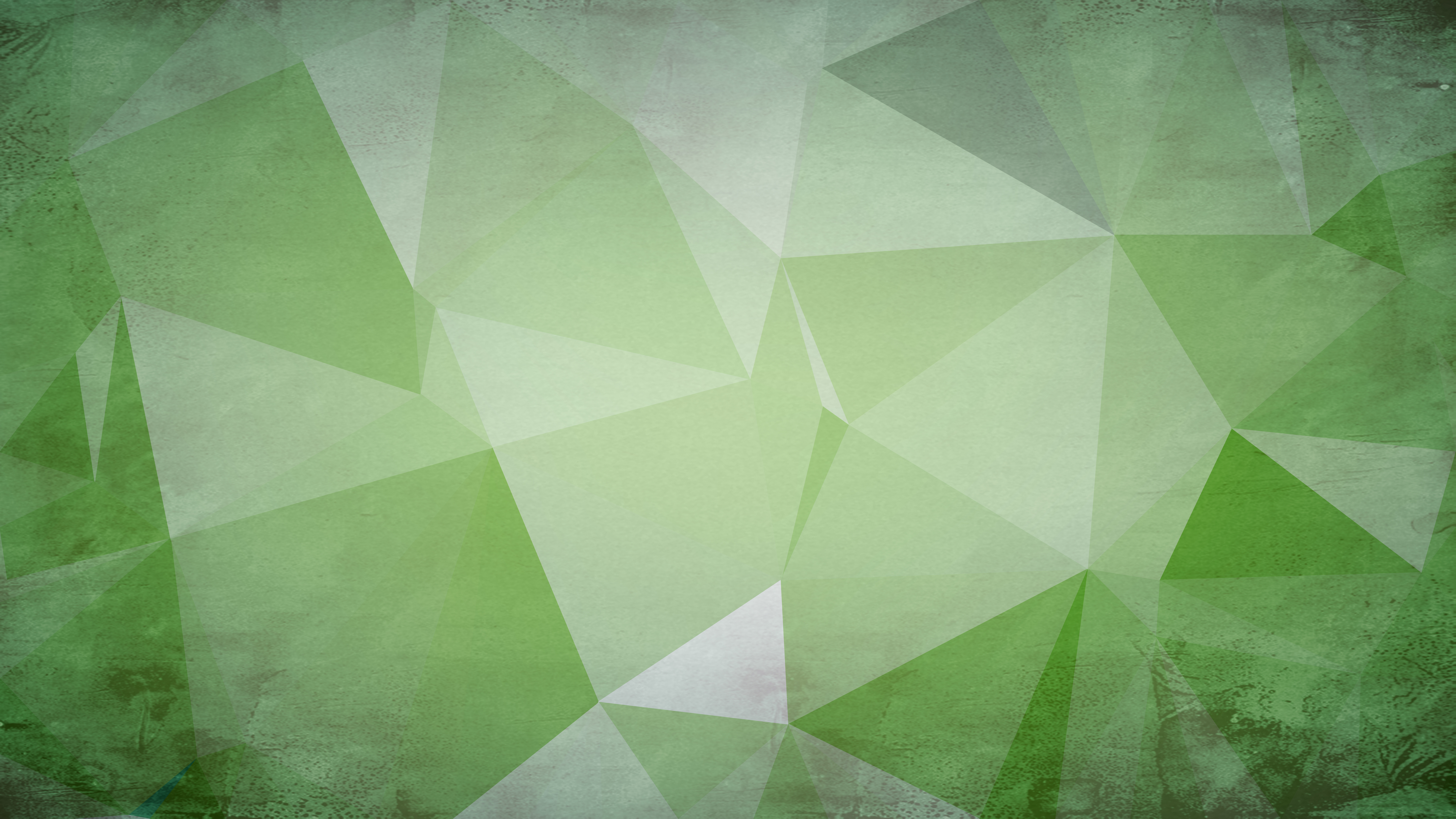 Free Green and Grey Distressed Polygon Background Image