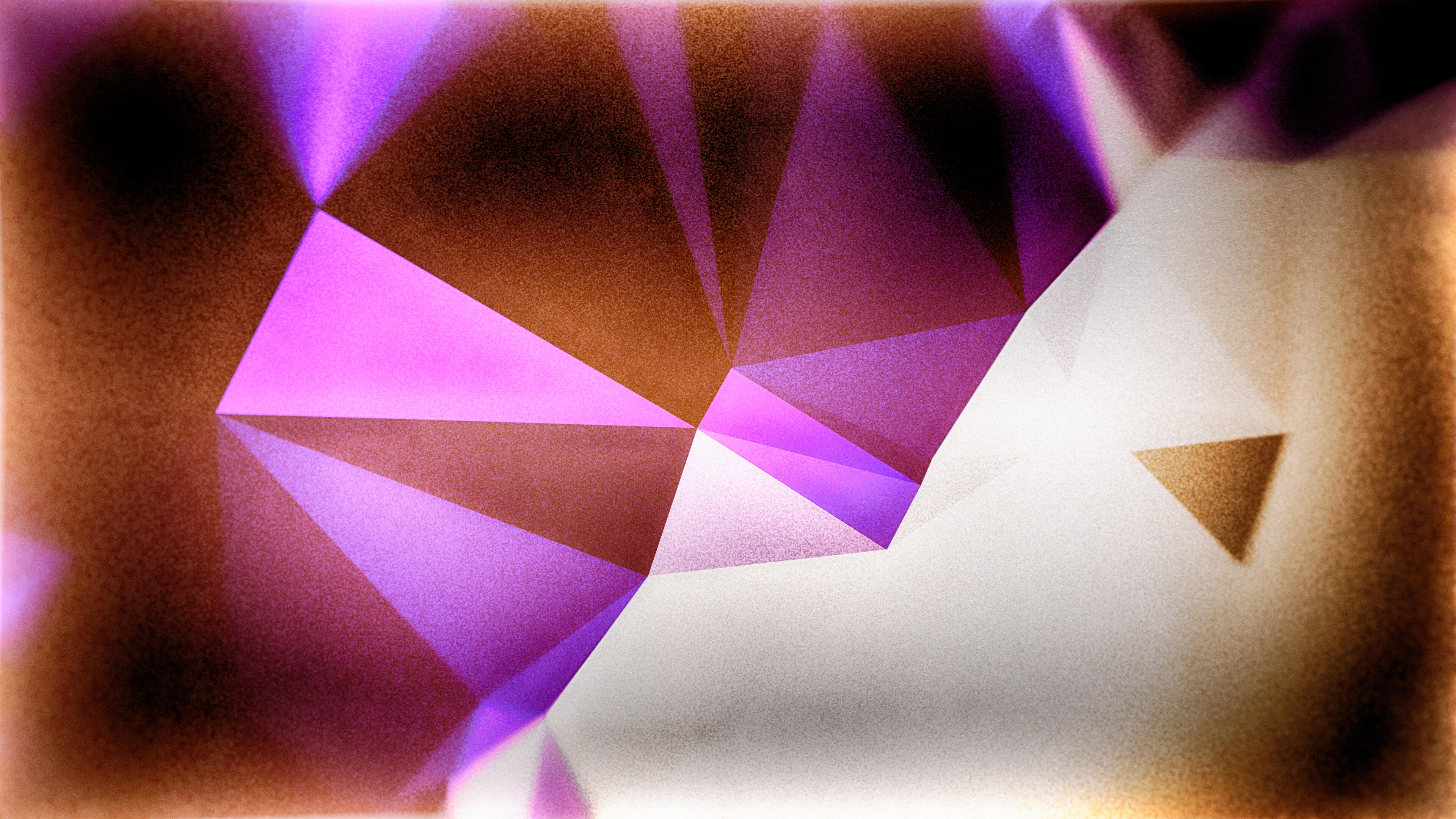 Purple and Brown Grunge Low Poly Background