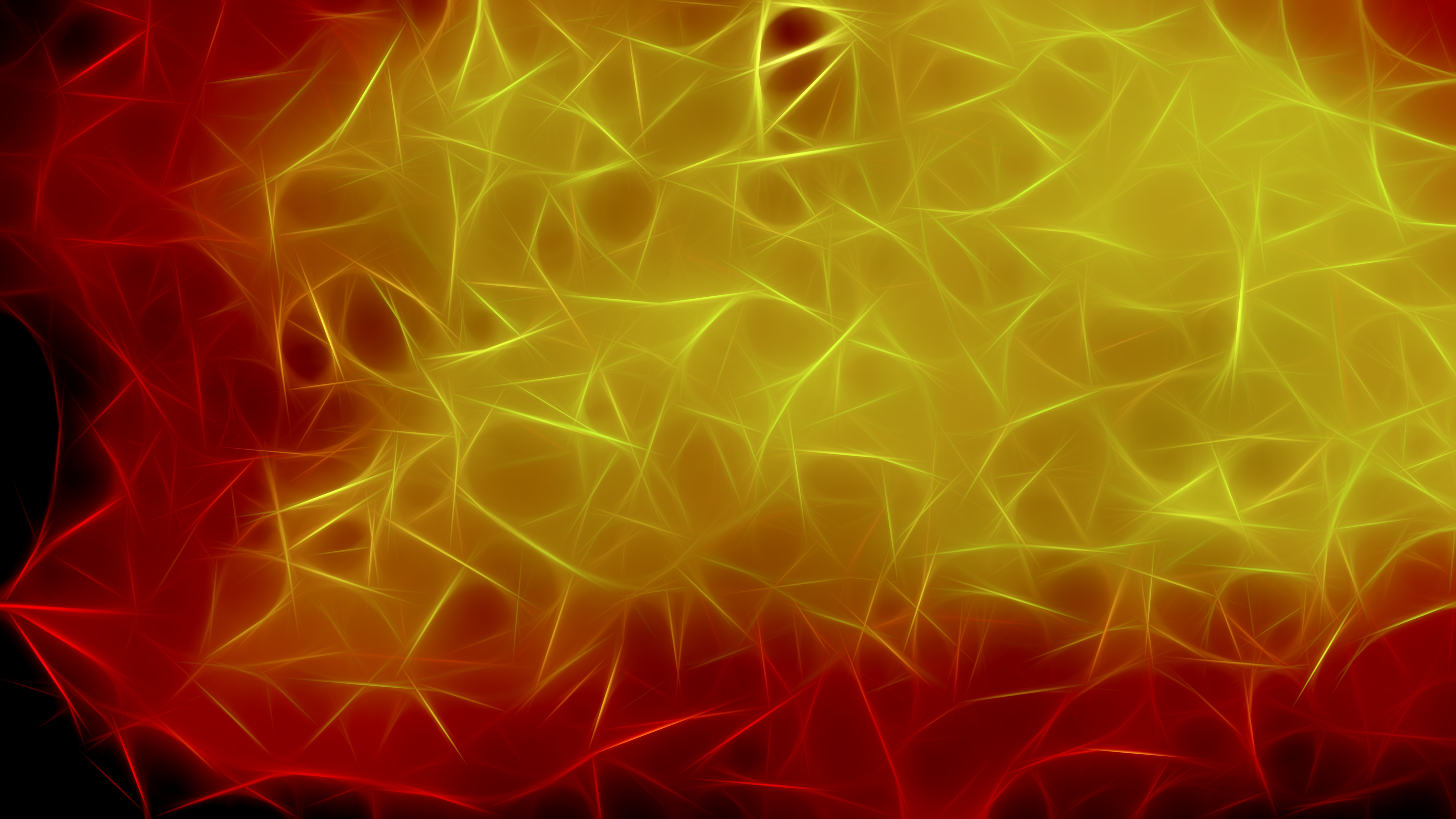 Free Abstract Black Red And Gold Fractal Wallpaper Image