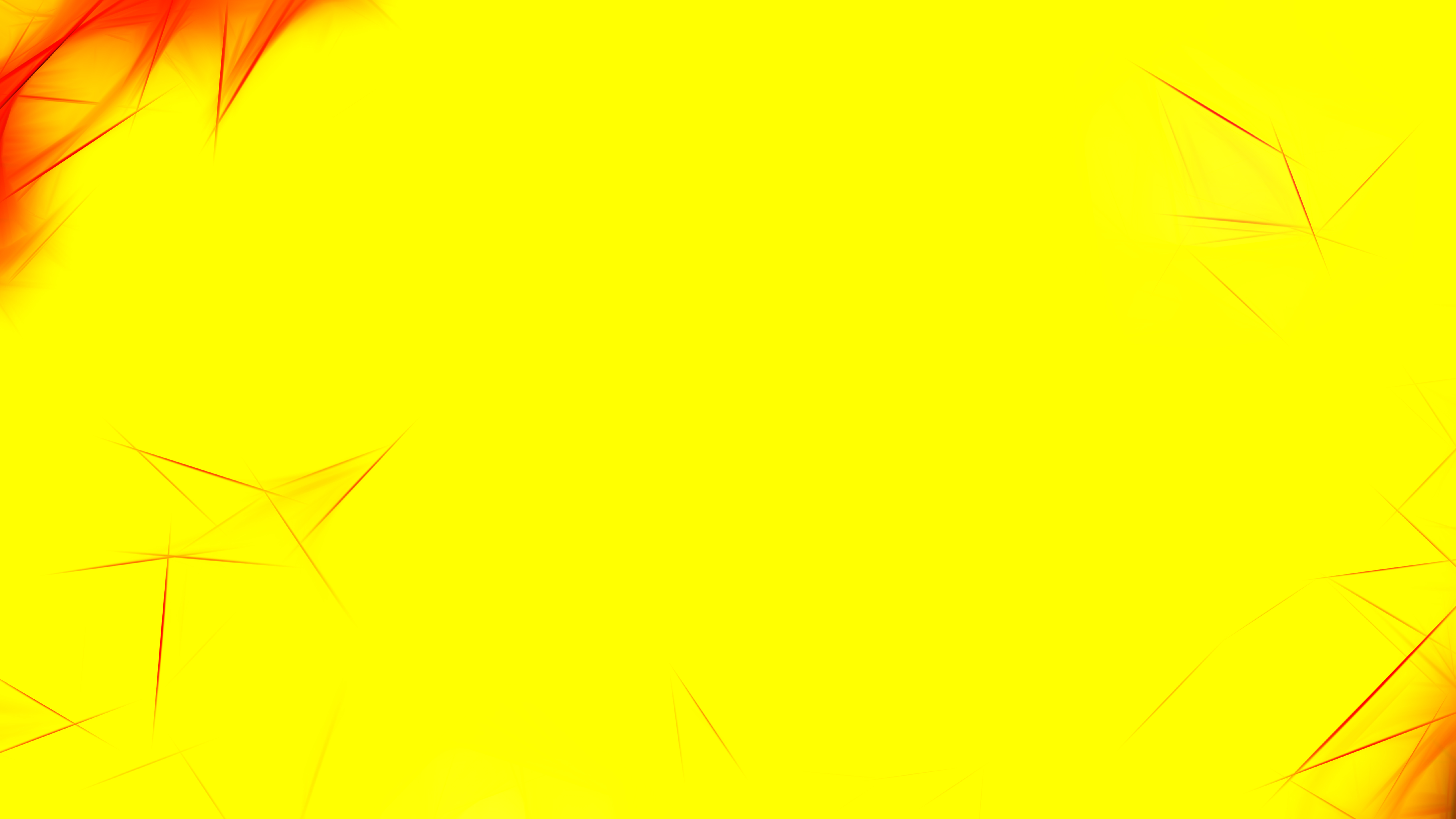 Free Bright Yellow Fractal Wallpaper