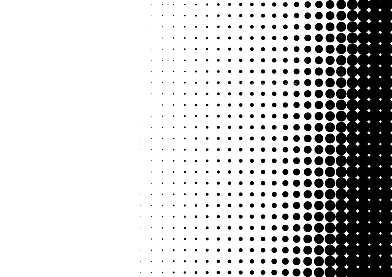 Black and White Dots Background