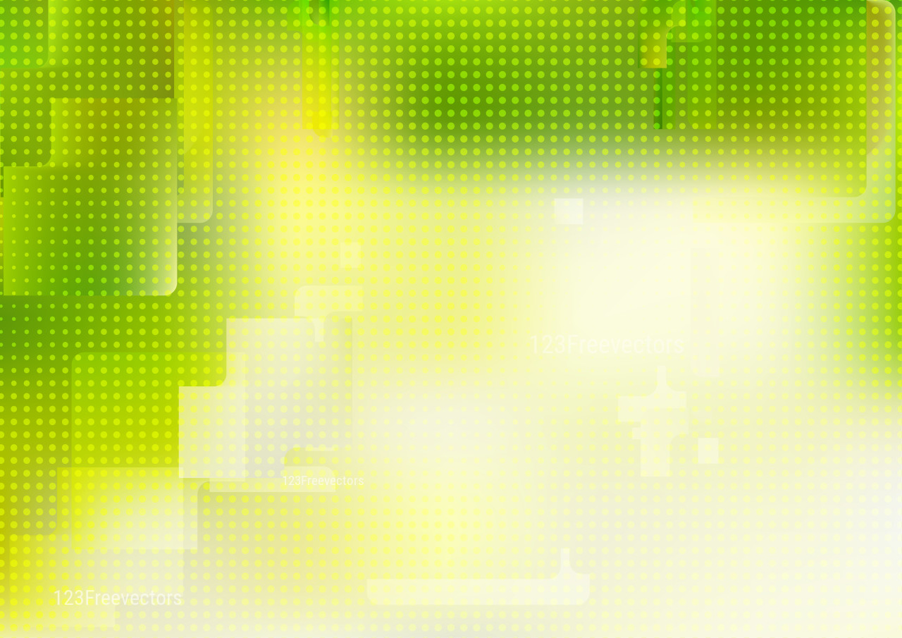 Abstract Green and Beige Dot Background