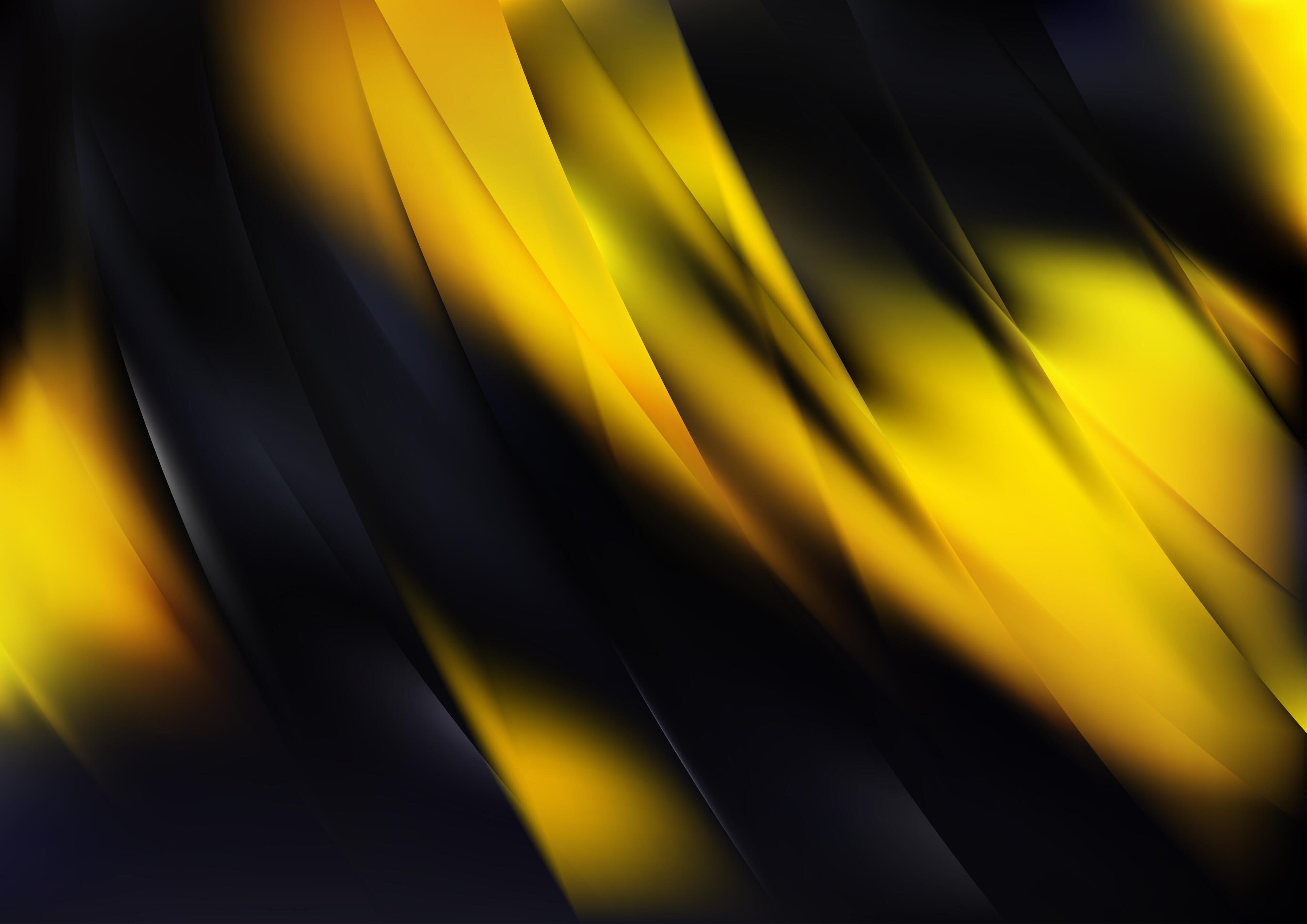 Free Abstract Shiny Cool Yellow Background