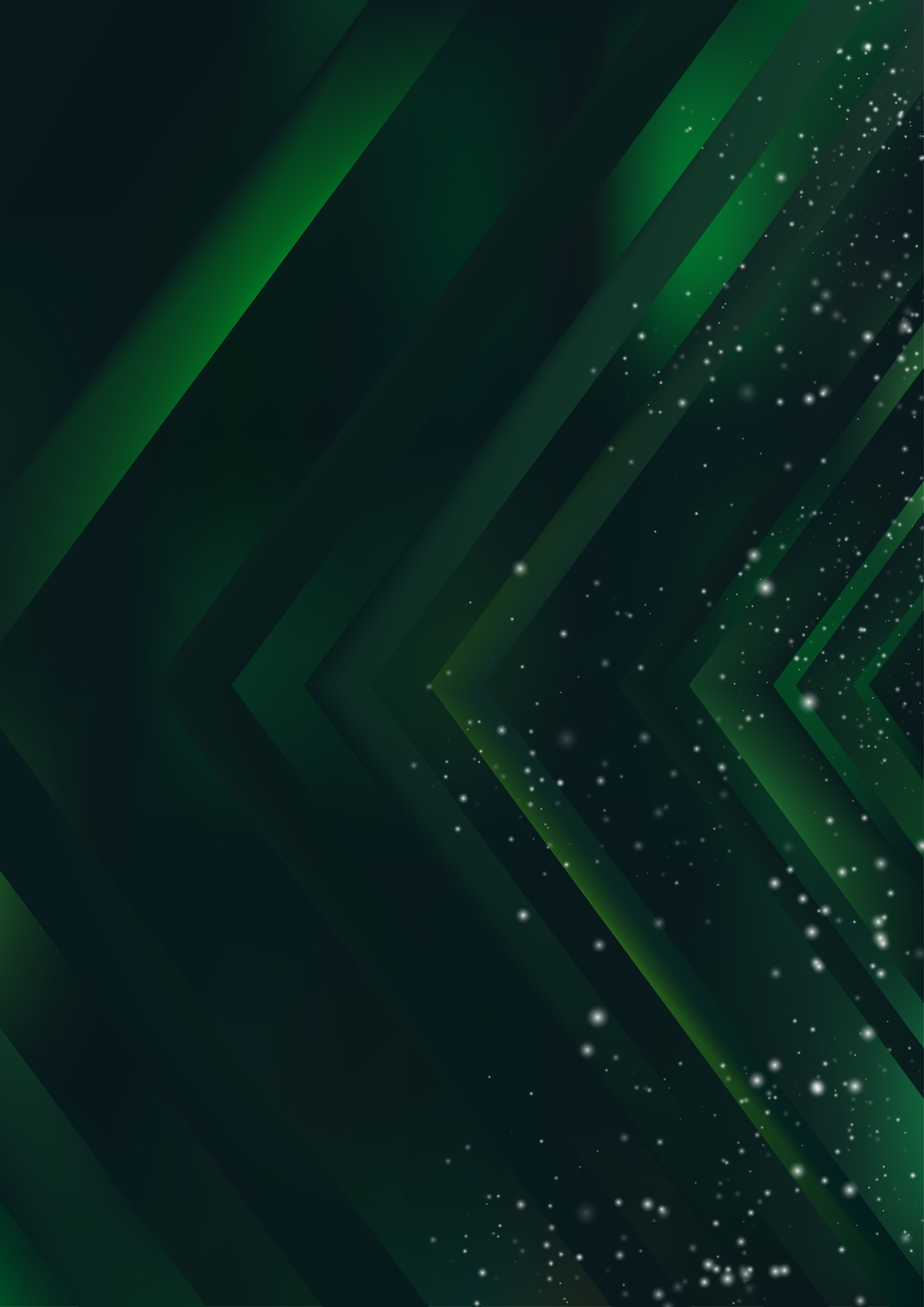 Free Abstract Shiny Green and Black Background Design