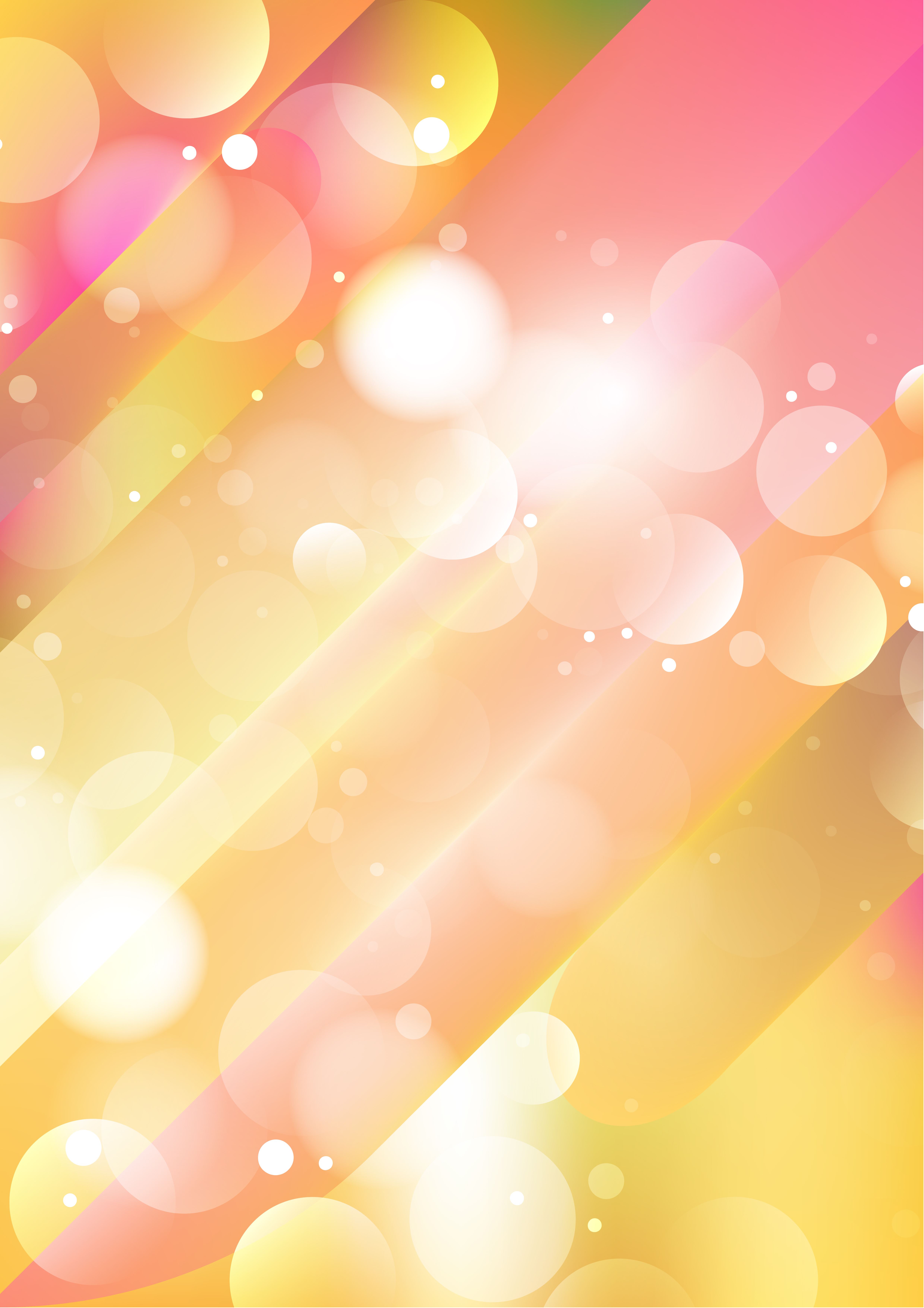 Free Abstract Shiny Pink Yellow and White Background