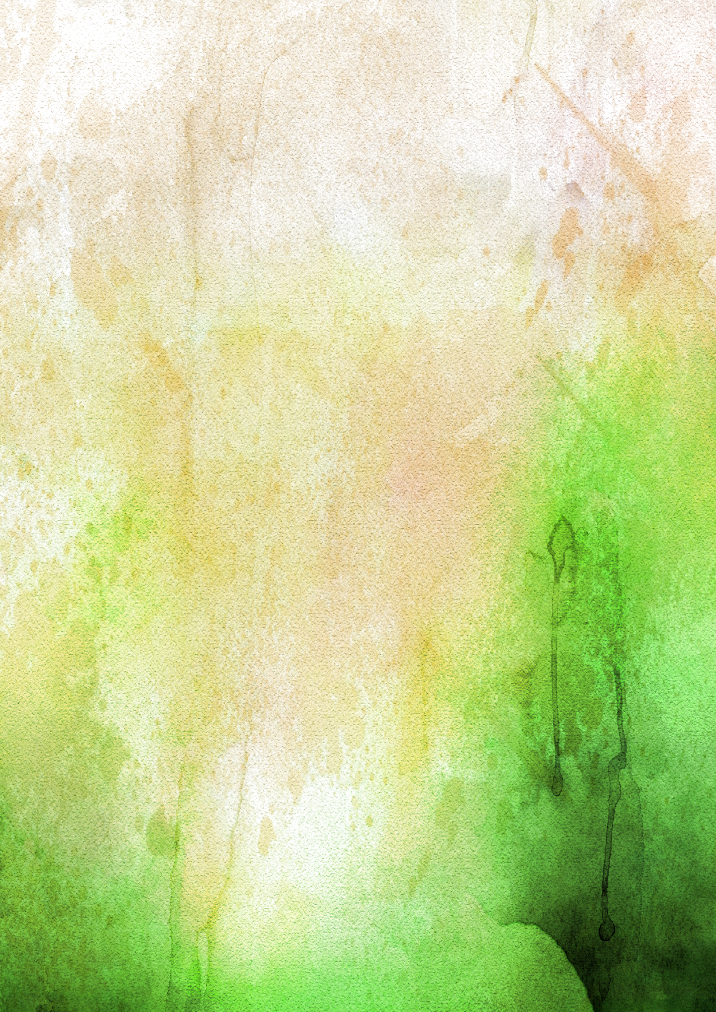 Free Green and Grey Water Paint Background