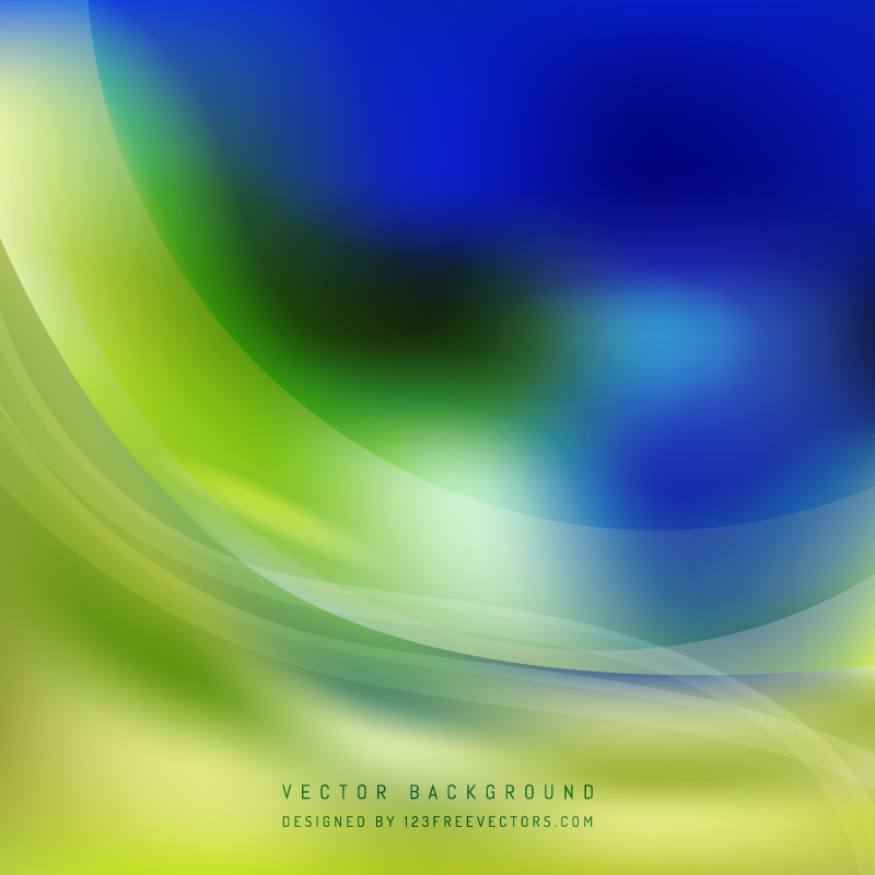  Abstract  Blue  Green  Wave  Background 