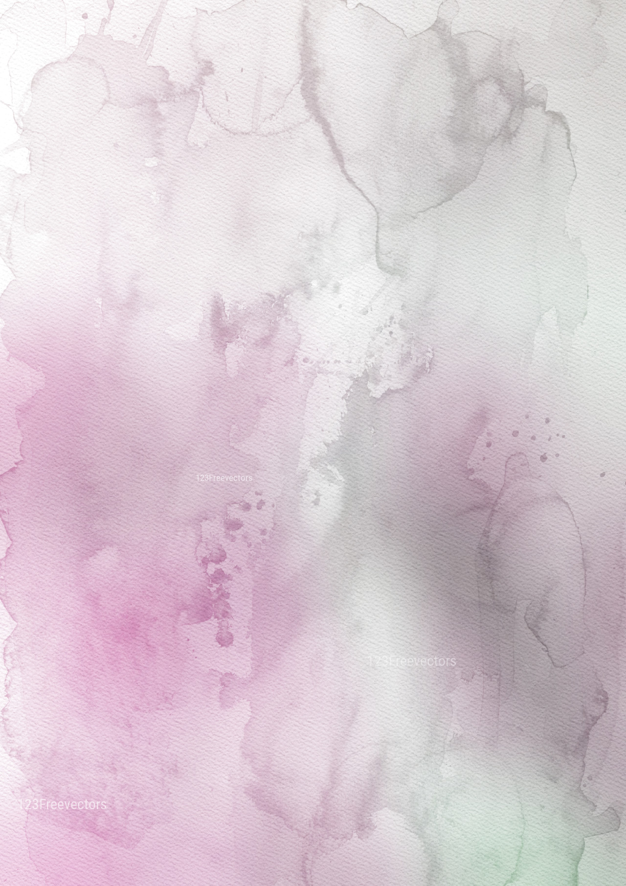 Pink and Grey Grunge Watercolour Texture Background