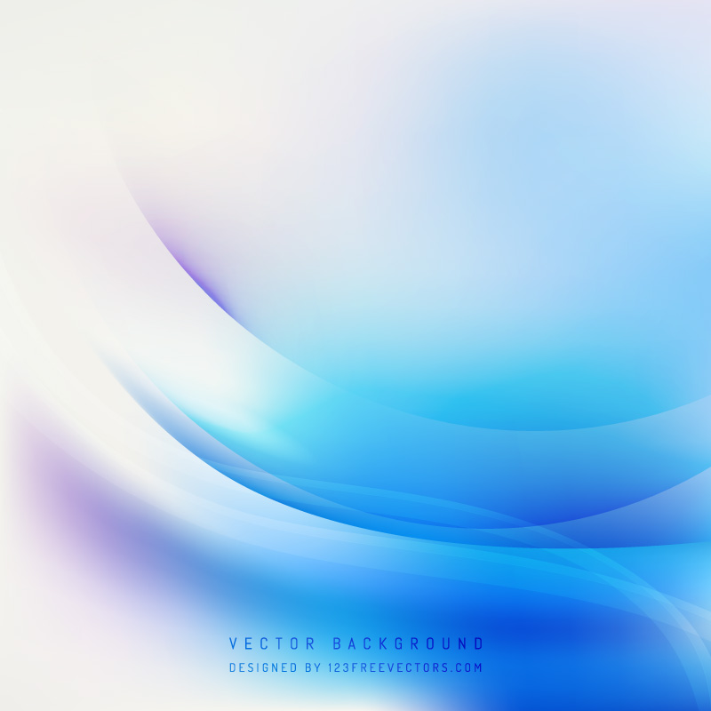 Abstract Light Blue Wave Background Design