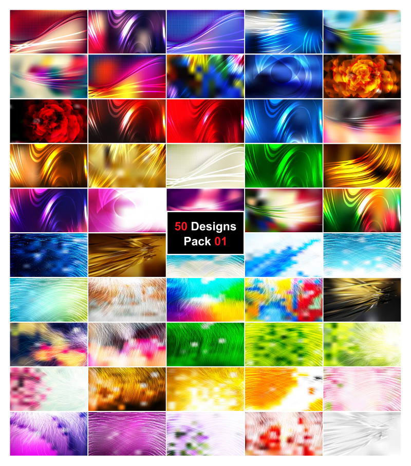 Abstract Backgrounds Pack