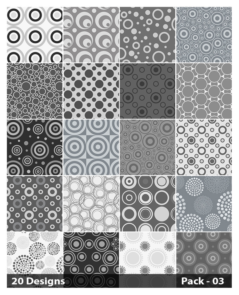 Geometric Circle Patterns Pack