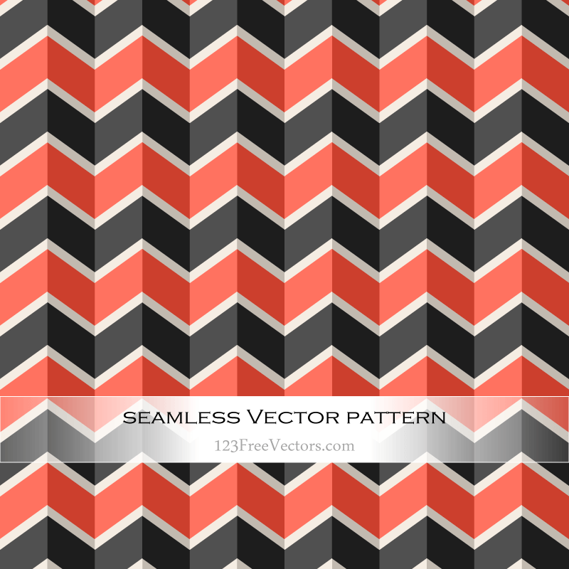 Free Colorful Zigzag Pattern Vector Art