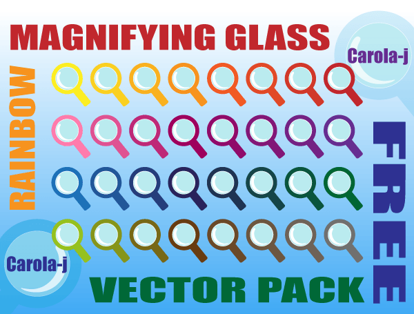 Free Magnifying Glass Vector