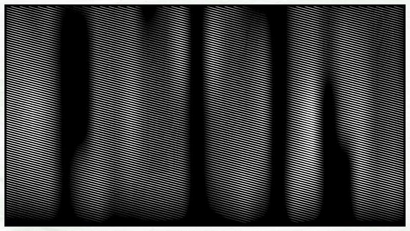 Black and White Diagonal Lines Background