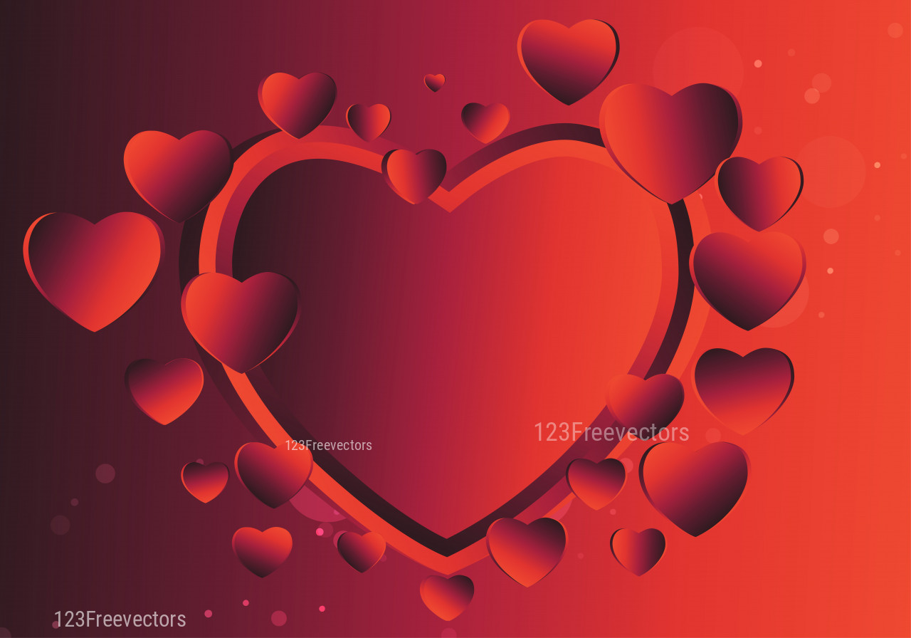 Red Heart Backgrounds 50 pictures
