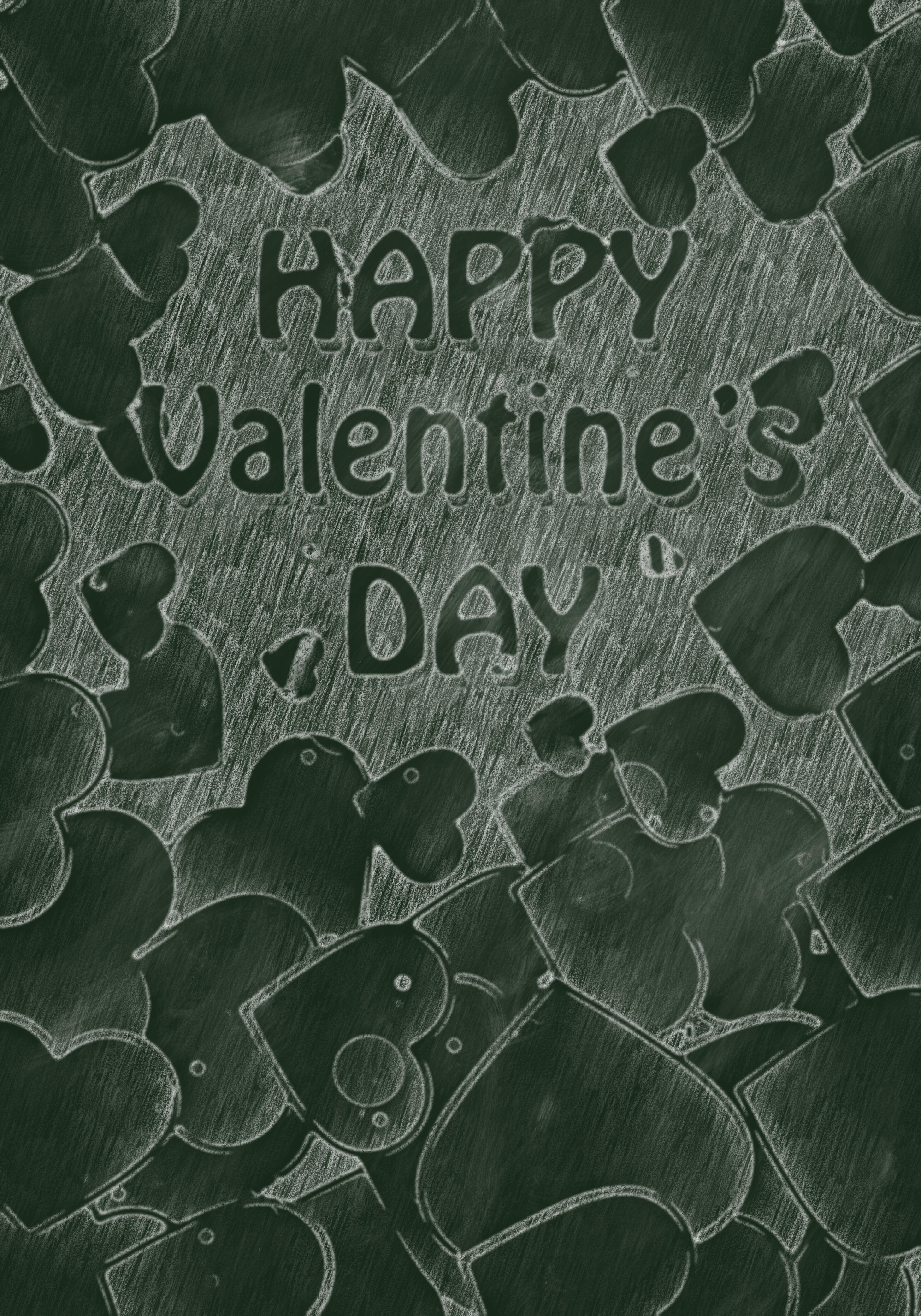 Happy Valentine's Day Chalkboard