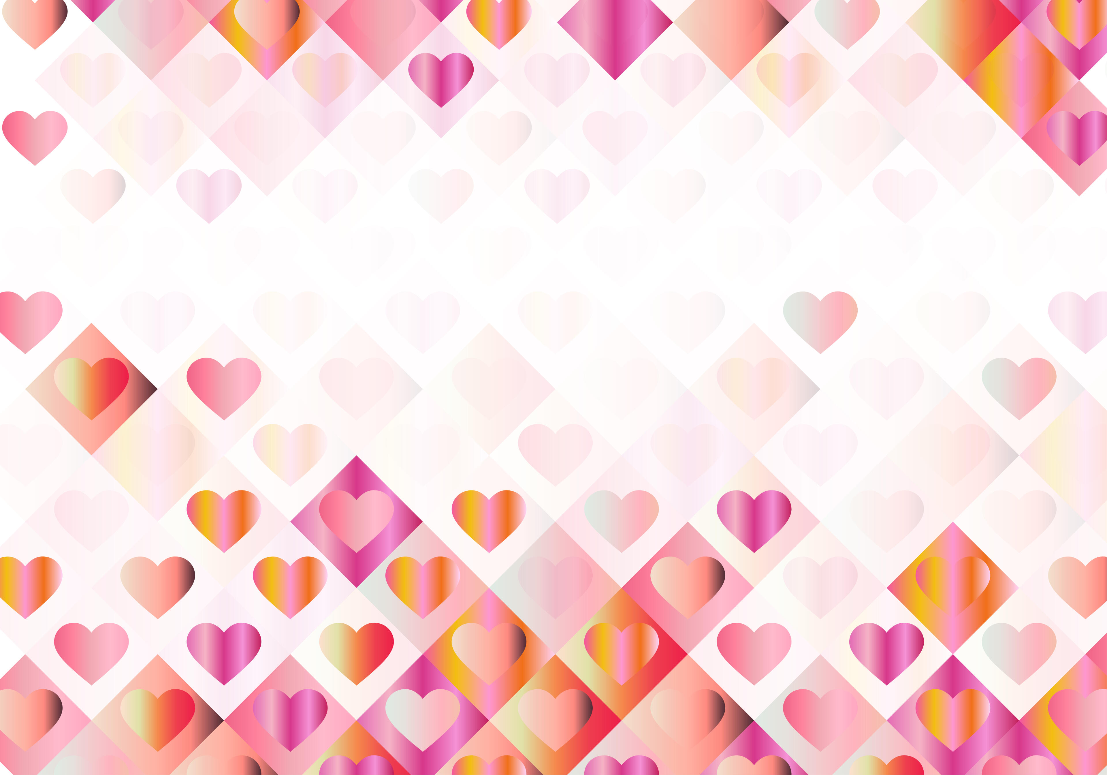 Pink and White Valentines Background