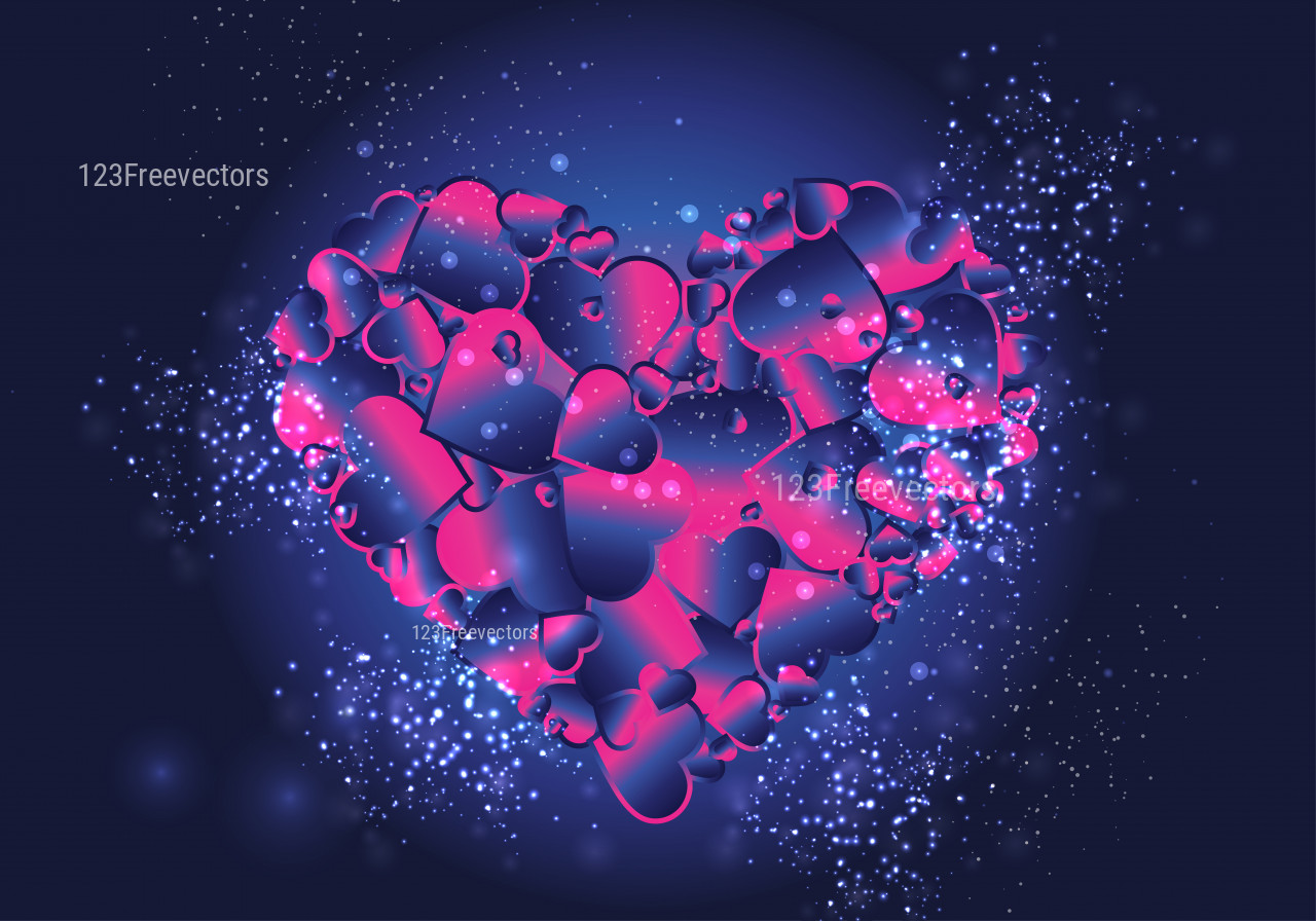 glowing hearts wallpapers APK for Android Download