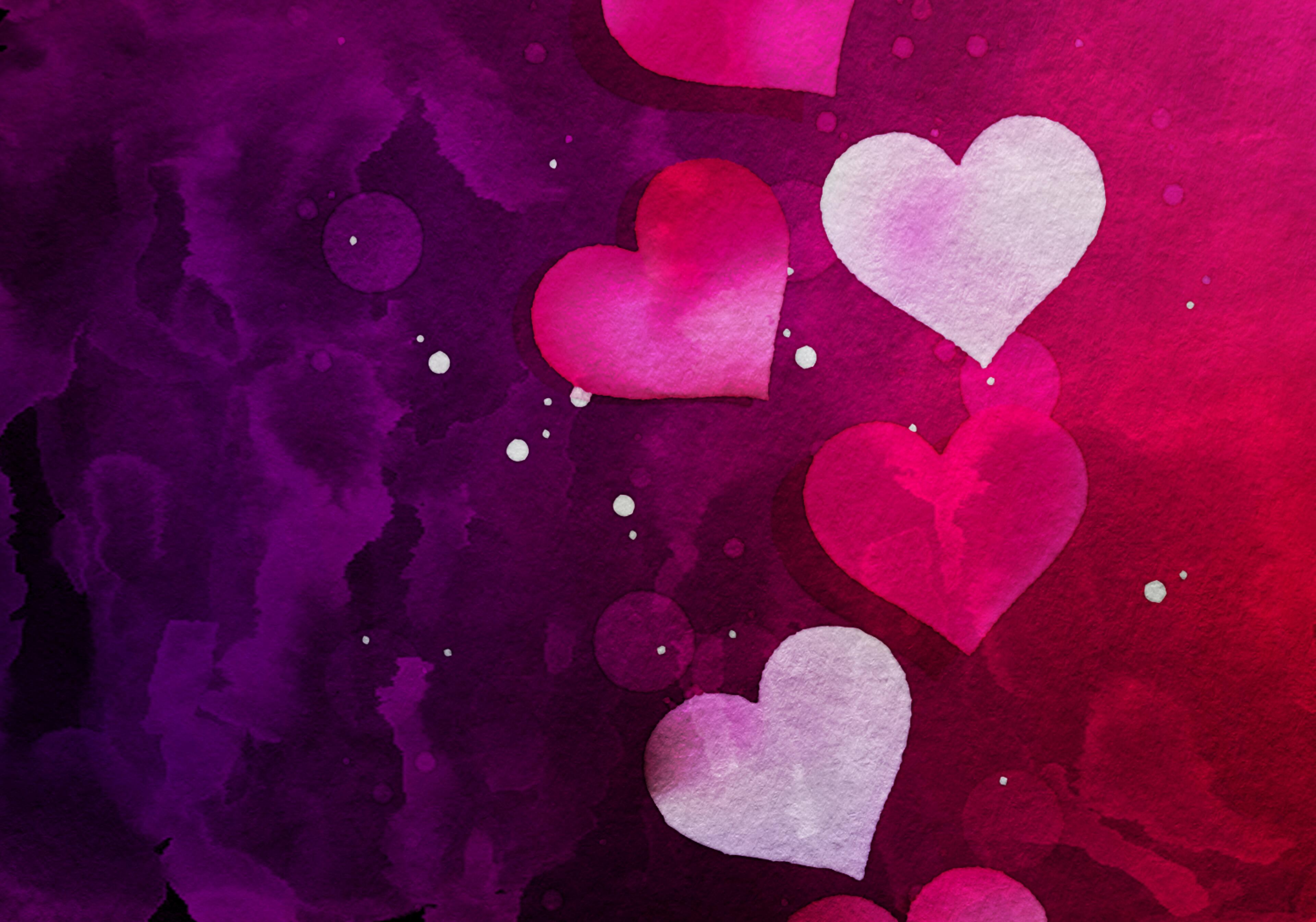 Pink and Purple Valentines Day Texture