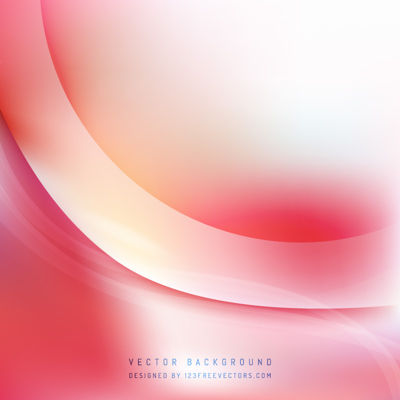Light Red Wave Background Design
