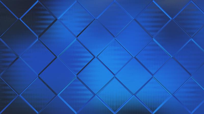 Dark Blue Geometric Square Background Image