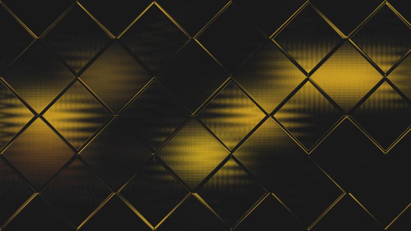 Golden Diamond Pattern