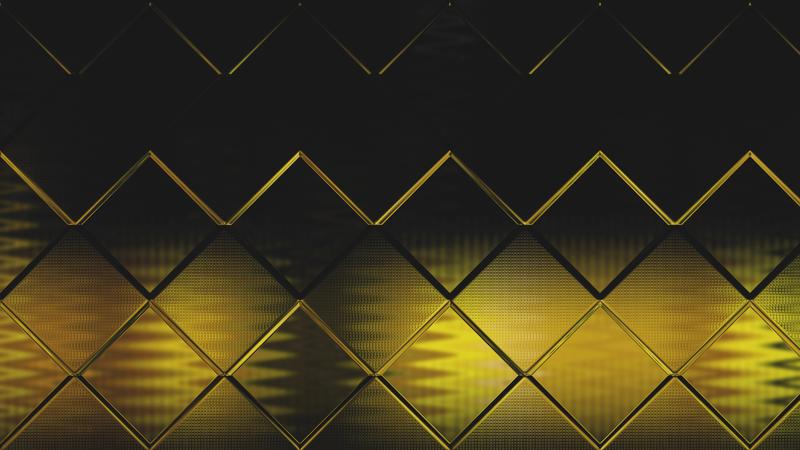 Golden Diamond Pattern