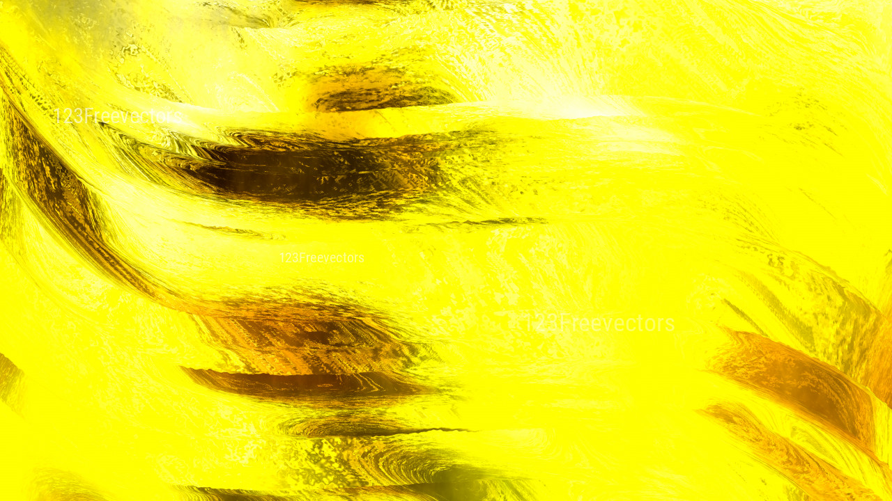 Abstract Yellow Paint Background Image