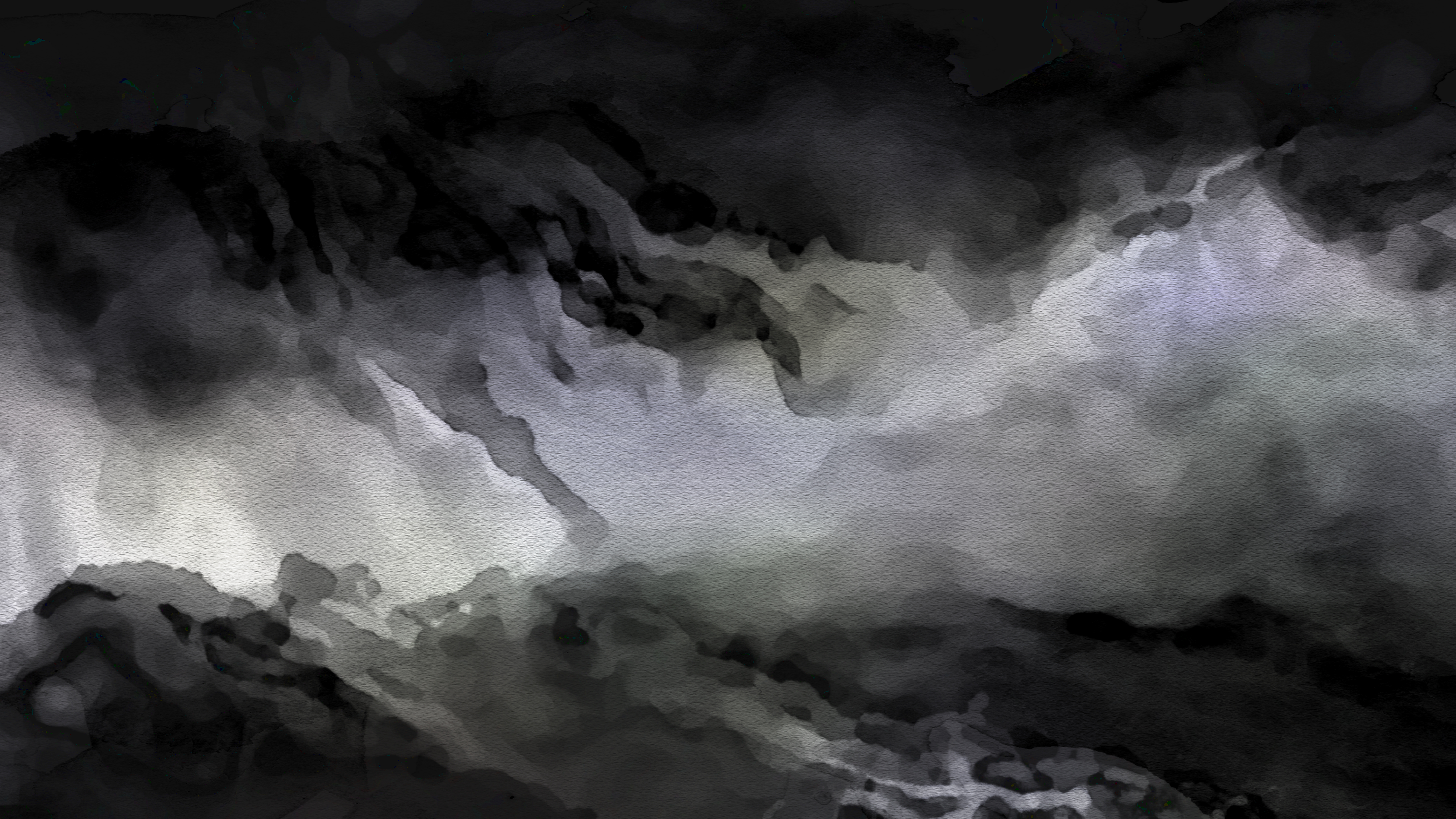 Free Black And Grey Grunge Watercolour Background Image