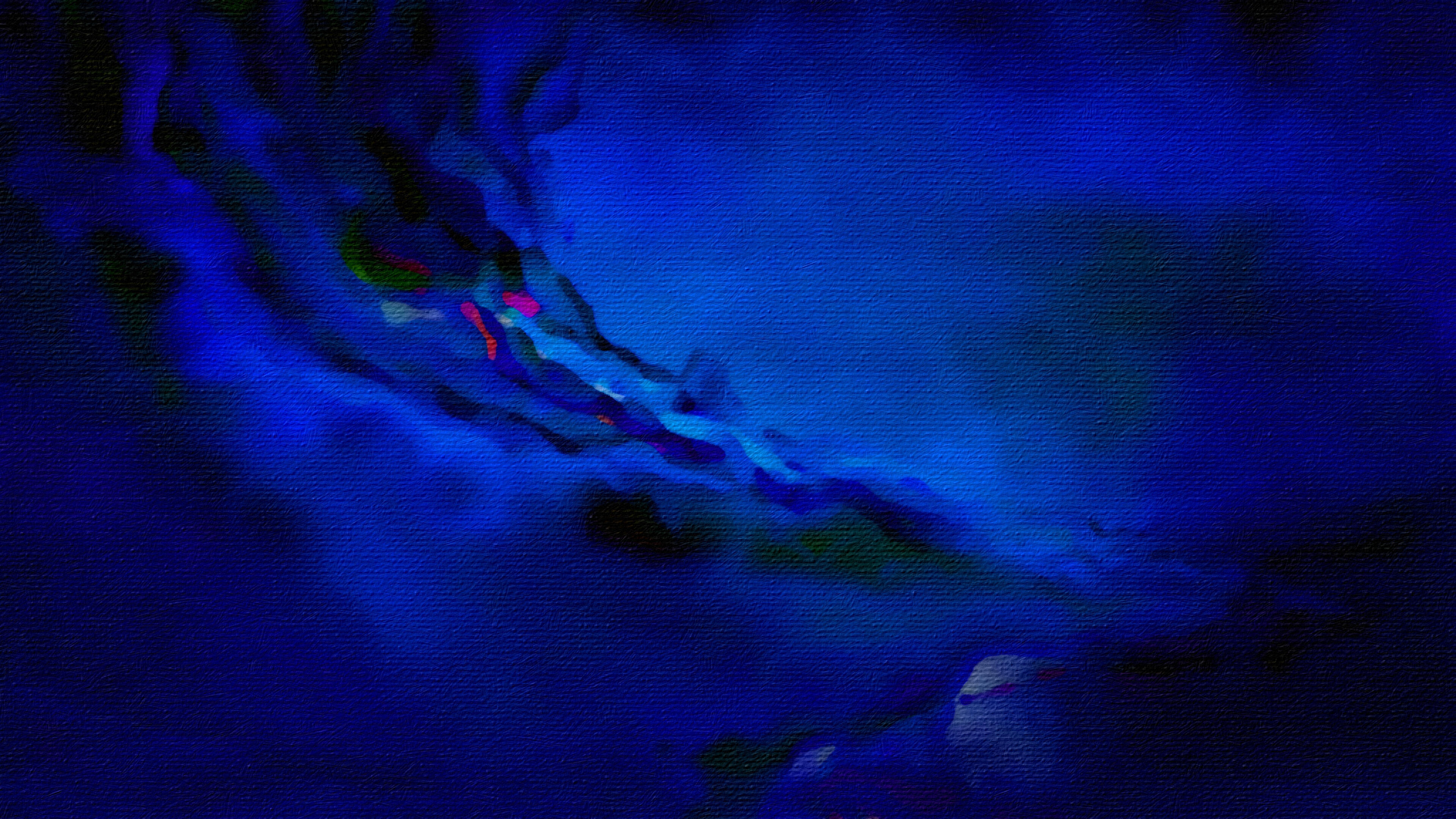 Abstract Blue Hues